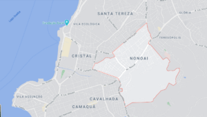 Mapa do bairro Nonoai