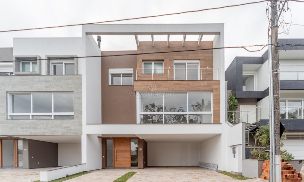 Casa em Condomínio à venda com 3 dormitórios, 254m² e 2 vagas no bairro Lagos de Nova Ipanema, Zona Sul de Porto Alegre - 001