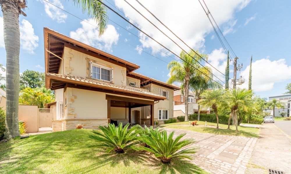 Casa em Condomínio à venda com 4 dormitórios, 397m² e 4 vagas no bairro Terra Ville, Zona Sul de Porto Alegre - 001