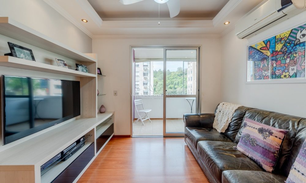 Apartamento à venda com 3 dormitórios, 80m² e 1 vaga no bairro Nonoai, Zona Sul de Porto Alegre - 001