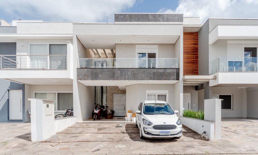 Casa em Condomínio à venda com 3 dormitórios, 199m² e 2 vagas no bairro Hípica, Zona Sul de Porto Alegre - 001