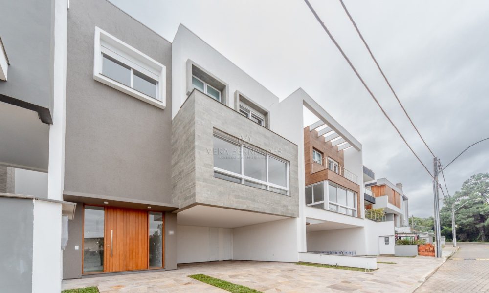 Casa em Condomínio à venda com 3 dormitórios, 254m² e 2 vagas no bairro Lagos de Nova Ipanema, Zona Sul de Porto Alegre - 001