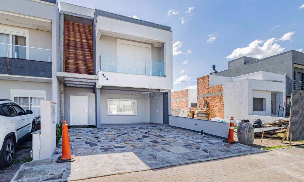 Casa em Condomínio à venda com 3 dormitórios, 162m² e 2 vagas no bairro Hípica, Zona Sul de Porto Alegre - 001