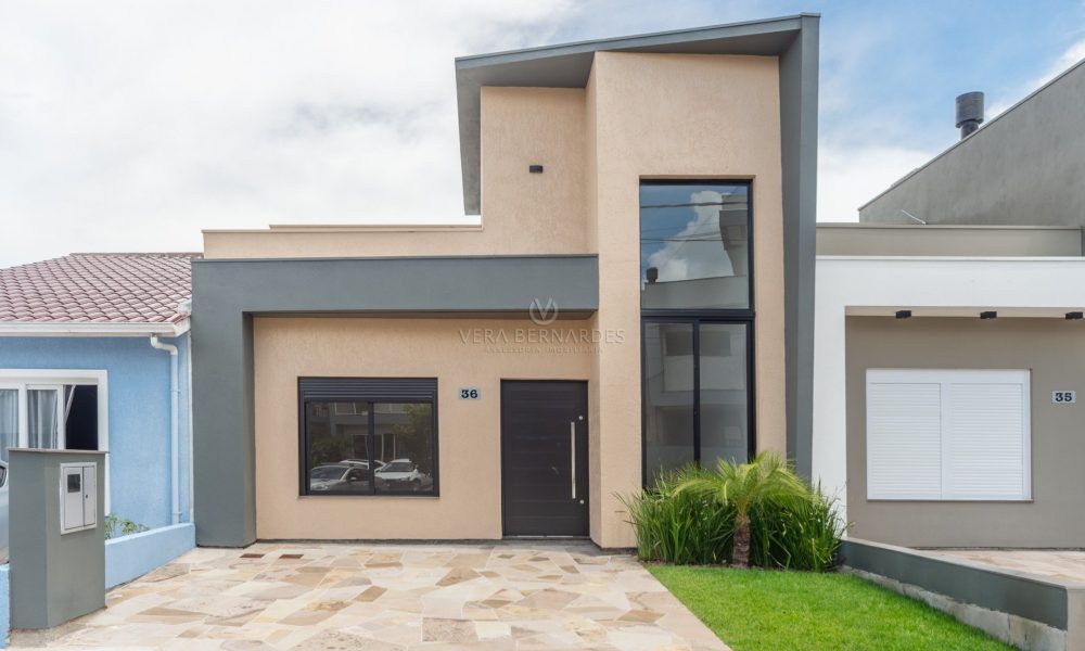 Casa em Condomínio à venda com 3 dormitórios, 96m² e 2 vagas no bairro Lagos de Nova Ipanema, Zona Sul de Porto Alegre - 001