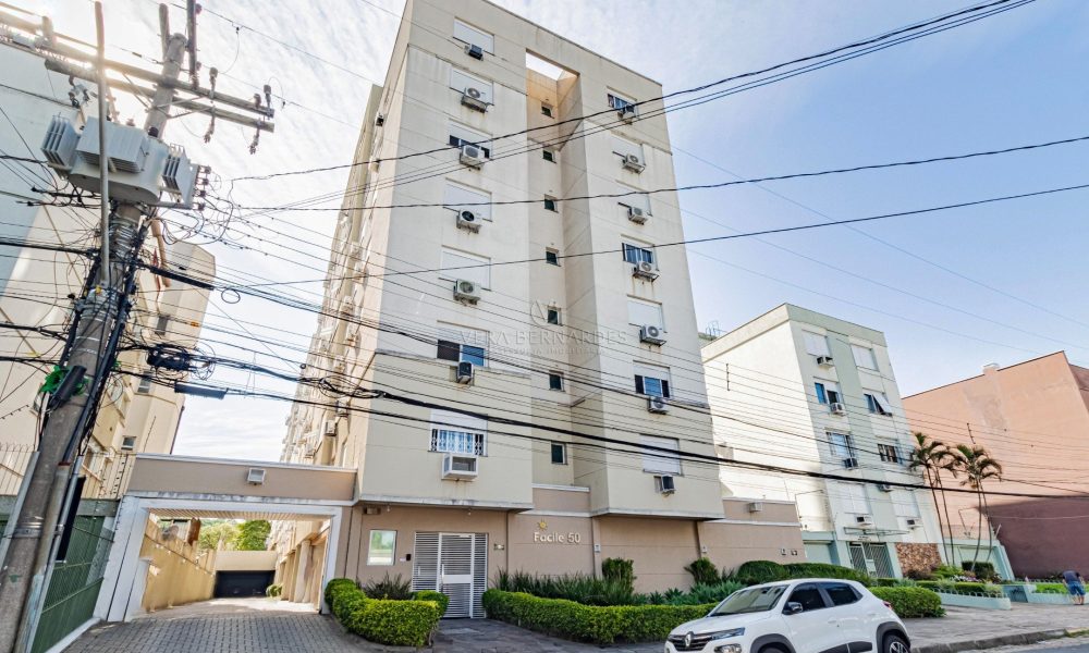 Apartamento à venda com 2 dormitórios, 51m² e 1 vaga no bairro Menino Deus, Zona Leste de Porto Alegre - 001