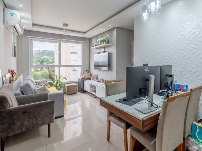 Apartamento à venda com 2 dormitórios, 56m² e 1 vaga no bairro Cavalhada, Zona Sul de Porto Alegre