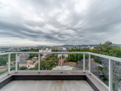 Cobertura à venda com 3 dormitórios, 203m² e 2 vagas no bairro Menino Deus, Zona Sul de Porto Alegre