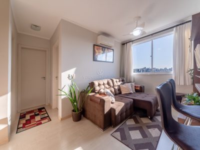 Apartamento à venda com 2 dormitórios, 46m² e 1 vaga no bairro Cristal, Zona Sul de Porto Alegre