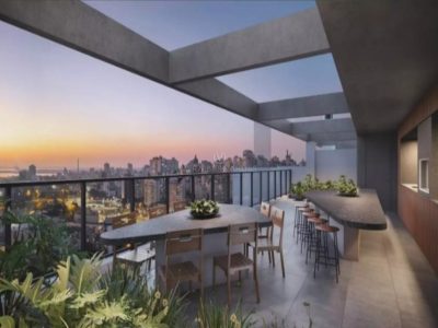 Apartamento à venda com 3 dormitórios, 98m² e 2 vagas no bairro Menino Deus, Zona Sul de Porto Alegre